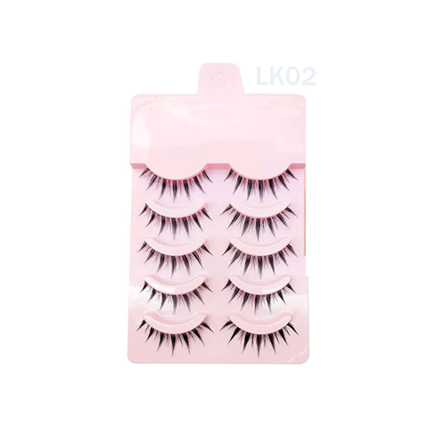 5 pairs natural soft mink eyelash #LK02