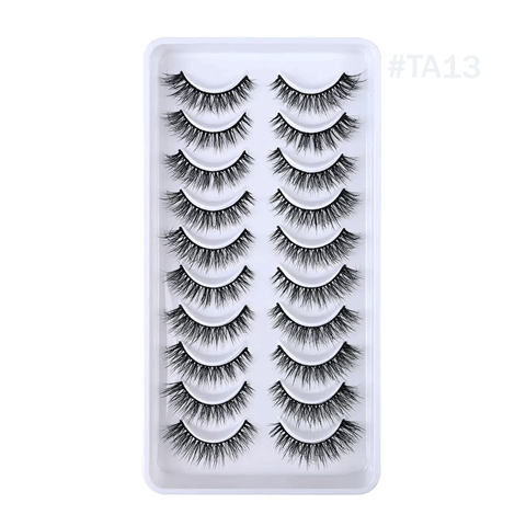 10 pairs soft mink eyelash #TA30