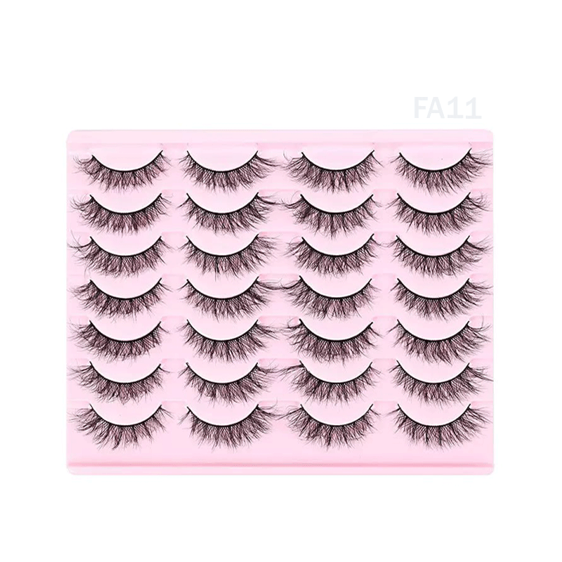 14 pairs soft mink eyelash #FA11