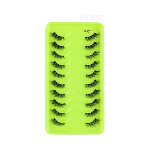 10 pairs soft mink eyelash #YK307