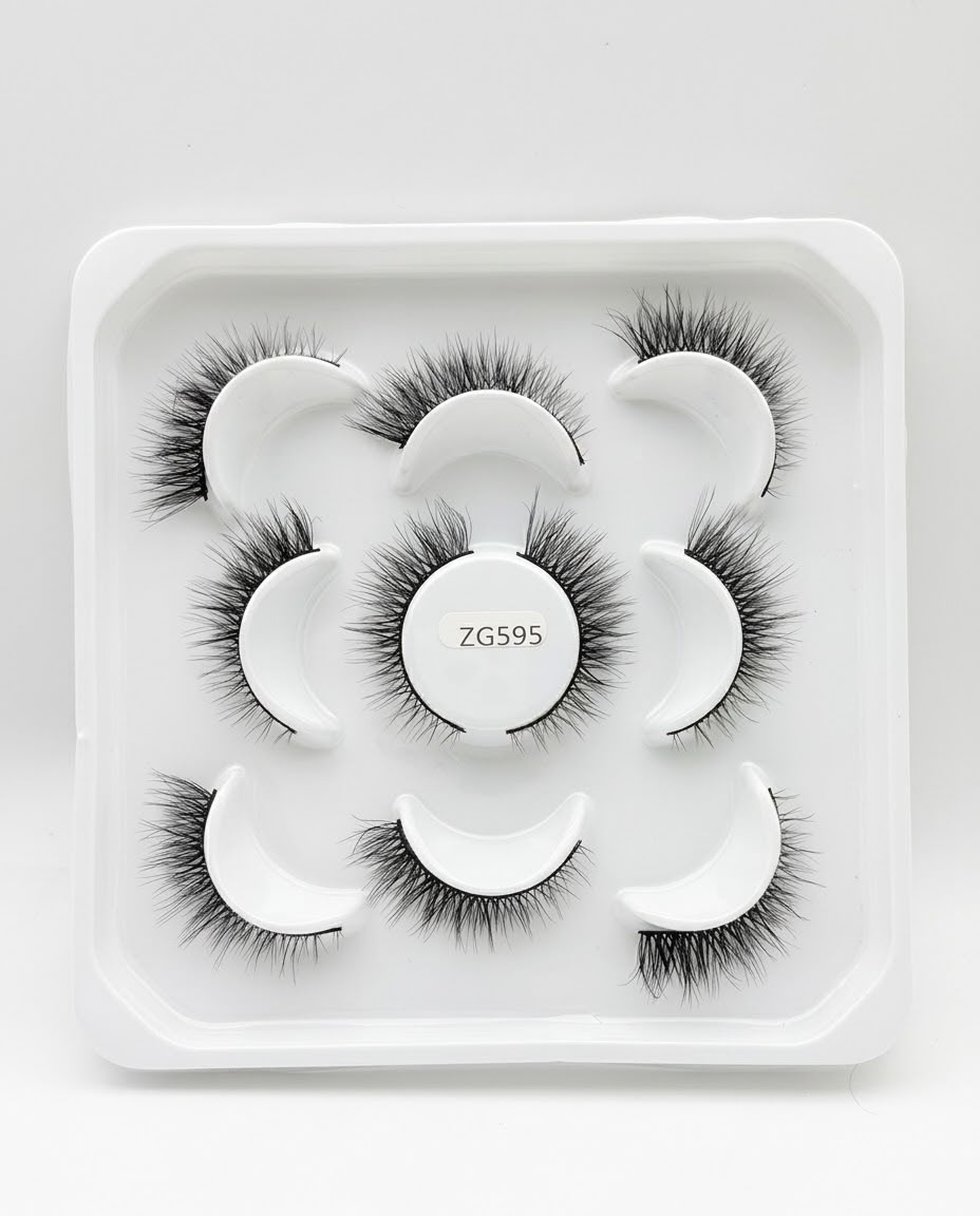 5 pairs soft mink eyelash #ZG595