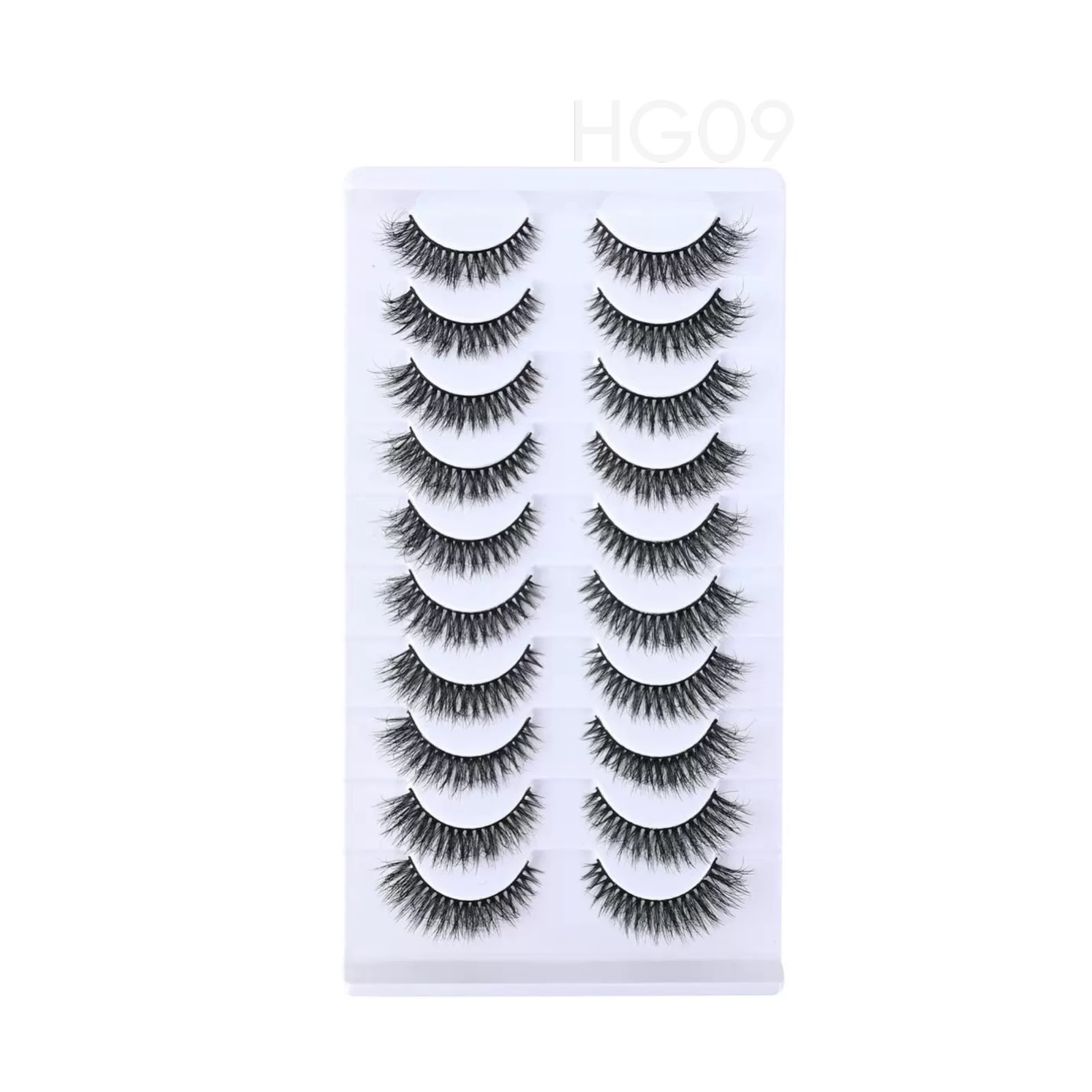 10 pairs soft mink eyelash #HG09