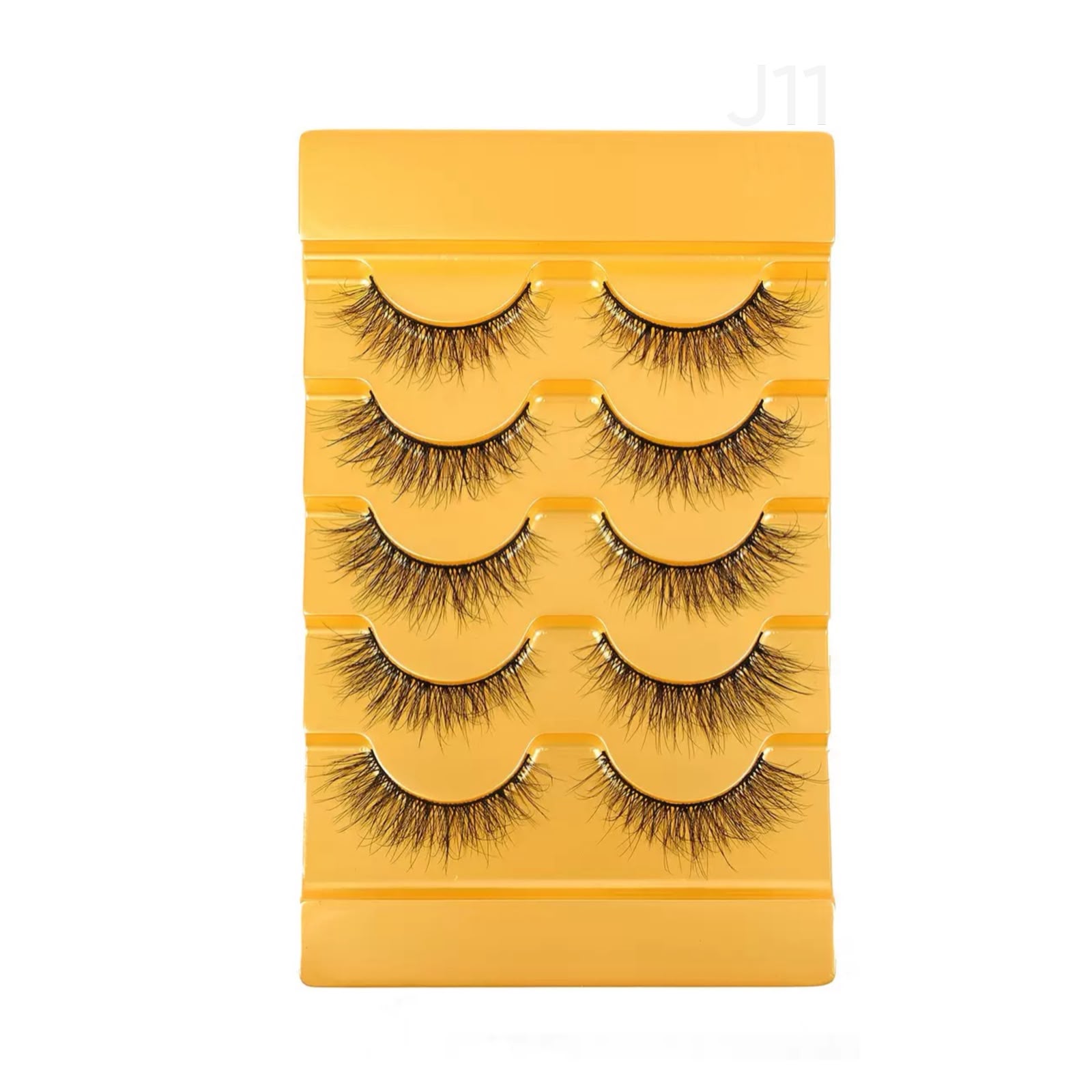 5 pairs soft mink eyelash #J11
